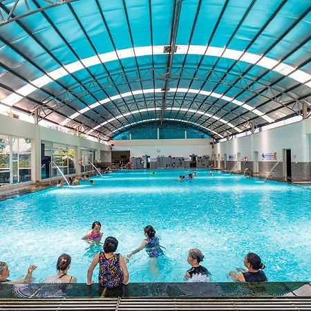 Hoa Vien Hotel - Suoi Khoang Kim Boi Hòa Bình Exteriör bild